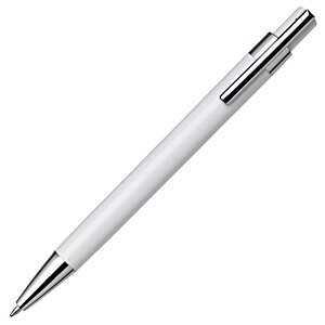 Additional Image 2 - a white pen with silver cap
