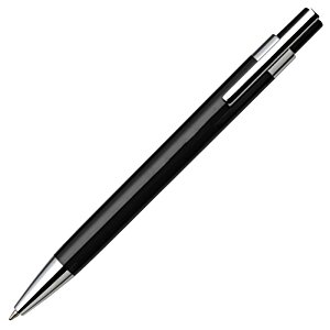 Additional Image 3 - a black pen with silver cap