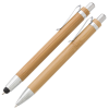 View Image 2 of 7 of Brampton Bamboo Stylus Pen & Pencil Set