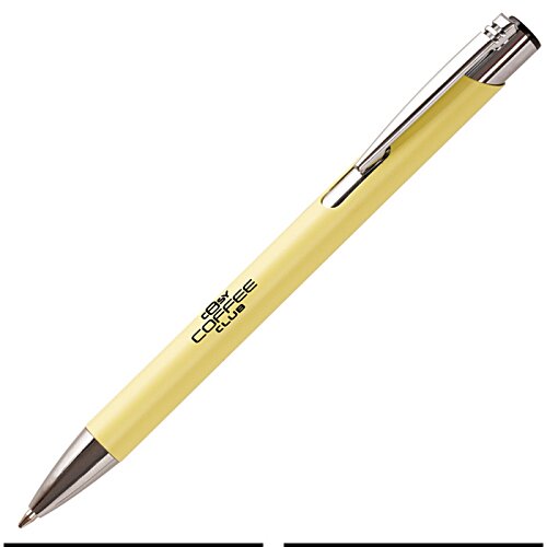 Additional Image 9 - a yellow pen with silver tips
