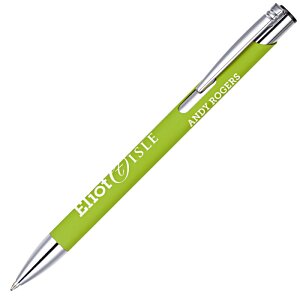 Additional Image 3 - a green pen with a silver cap