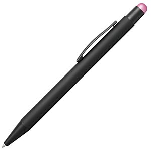 Additional Image 2 - a black pen with a pink cap