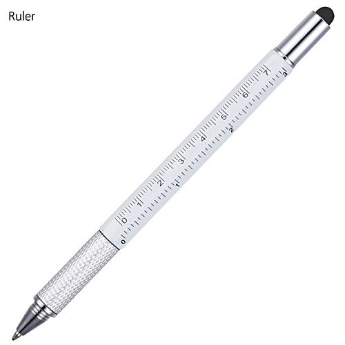 Additional Image 2 - a white pen with a black cap