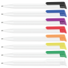 a group of pens in different colors