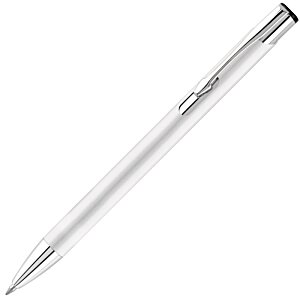 Additional Image 1 - a white pen with a silver tip