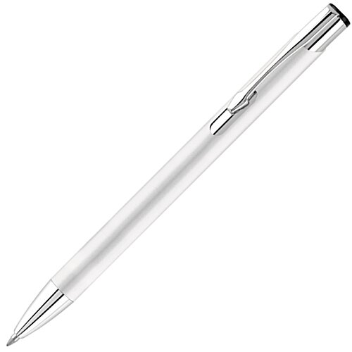 Additional Image 1 - a white pen with a silver tip