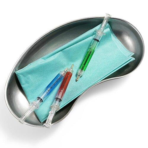 Additional Image 1 - a syringes on a blue cloth