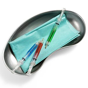 Additional Image 1 - a syringes on a blue cloth