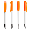 Additional Image 1 - a group of orange and white pens