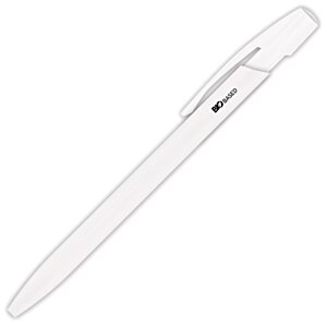 Additional Image 2 - a white pen with a black logo