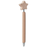 View Image 3 of 3 of DISC Wooden Star Pen