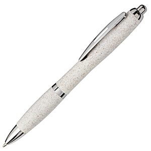 Additional Image 3 - a white pen with silver accents