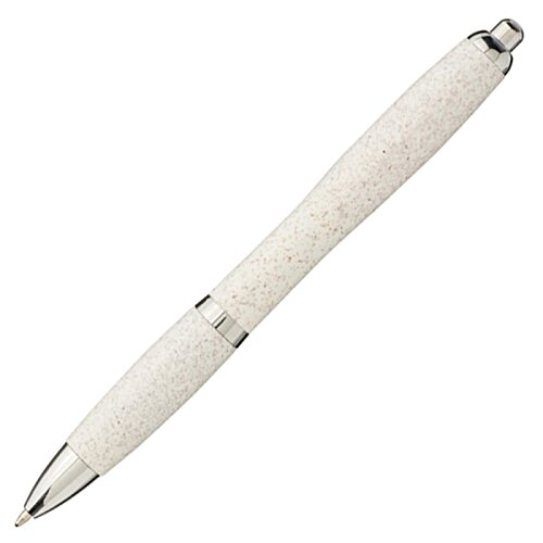 Additional Image 1 - a white pen with silver tips