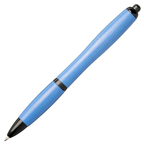 Additional Image 2 - a blue pen with black caps