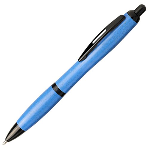 Additional Image 3 - a blue pen with black caps