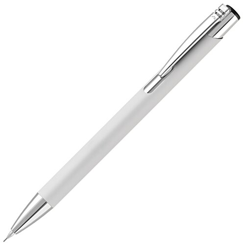 Additional Image 2 - a white pen with a silver cap