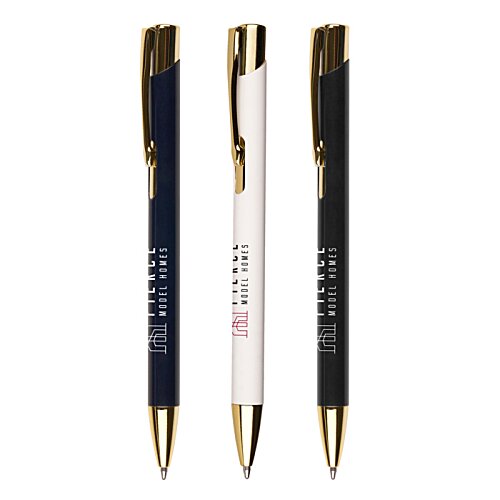 Additional Image 1 - a group of pens with gold caps