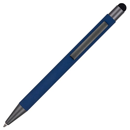 Additional Image 3 - a blue pen with a gray cap