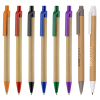 a row of colored pens