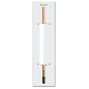 Additional Image 3 - a white rectangular object with a long green and brown object