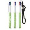 View Image 5 of 8 of BIC® 4 Colours Glace Pen with Lanyard