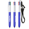 View Image 6 of 8 of BIC® 4 Colours Glace Pen with Lanyard