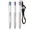 View Image 2 of 8 of BIC® 4 Colours Glace Pen with Lanyard