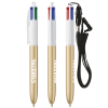 View Image 4 of 8 of BIC® 4 Colours Glace Pen with Lanyard