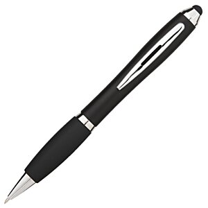 Additional Image 1 - a black pen with silver tips