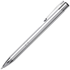 a white pen with a clear cap