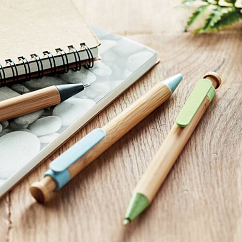 Additional Image 1 - a group of colored pencils on a table