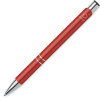 a red pen with silver tips