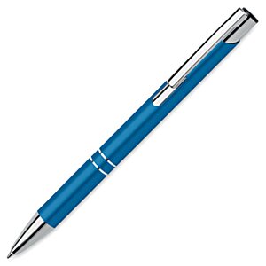 Additional Image 5 - a blue pen with silver cap