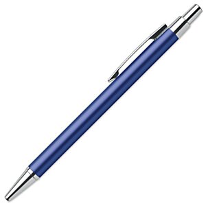 Additional Image 1 - a blue pen with silver cap