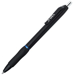 Additional Image 11 - a black pen with a blue stripe