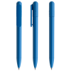 a group of blue pens