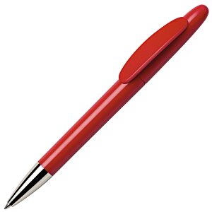 Additional Image 4 - a red pen with a silver cap