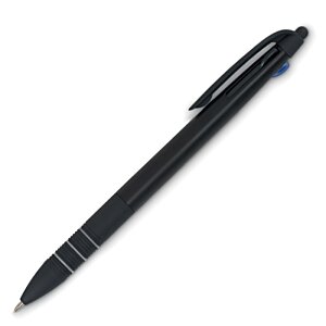 Additional Image 1 - a black pen with a blue cap