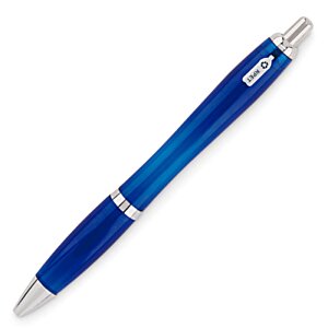 Additional Image 13 - a blue pen with silver cap
