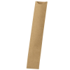 a brown rectangular object on a white background