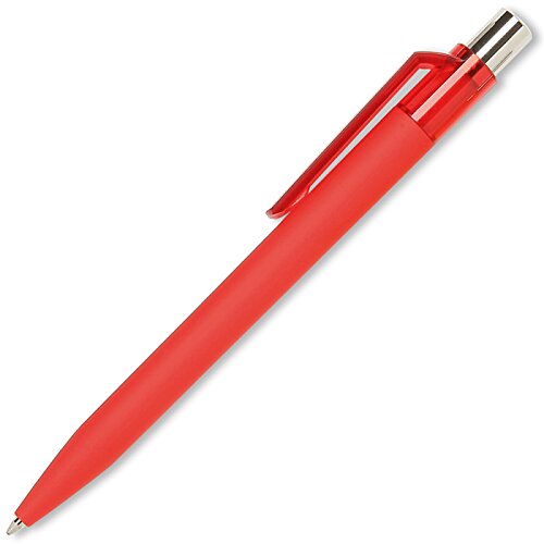 Additional Image 1 - a red pen with silver cap