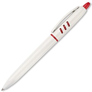 Additional Image 2 - a white pen with red caps