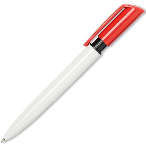 Additional Image 1 - a white pen with red cap