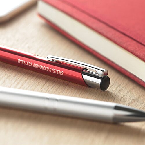 Additional Image 1 - a close up of a pen and a book