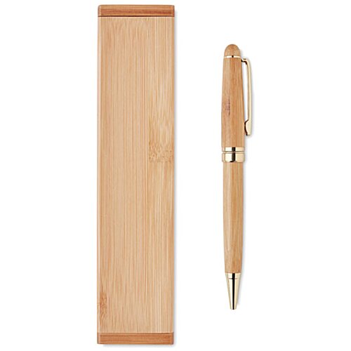 Additional Image 2 - a wooden pen in a box