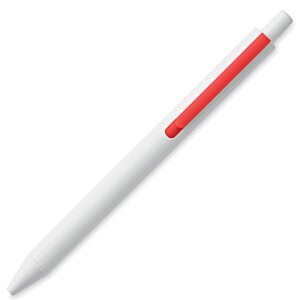 Additional Image 4 - a white pen with red stripe