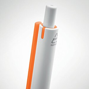 Additional Image 9 - a white and orange pen