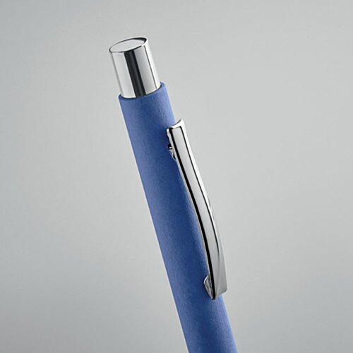 Additional Image 4 - a blue pen with a silver tip