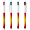 View Image 3 of 5 of BIC® 4 Colours Flags Pen