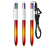 View Image 3 of 5 of BIC® 4 Colours Flags Pen with Lanyard
